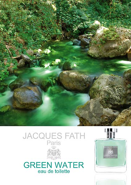 JACQUES FATH GREEN WATER, Eau de Toilette pour homme, re-designed in 2008 